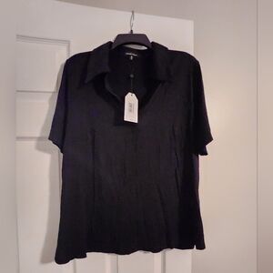 Universal Standard Black Polo *New With Tags*